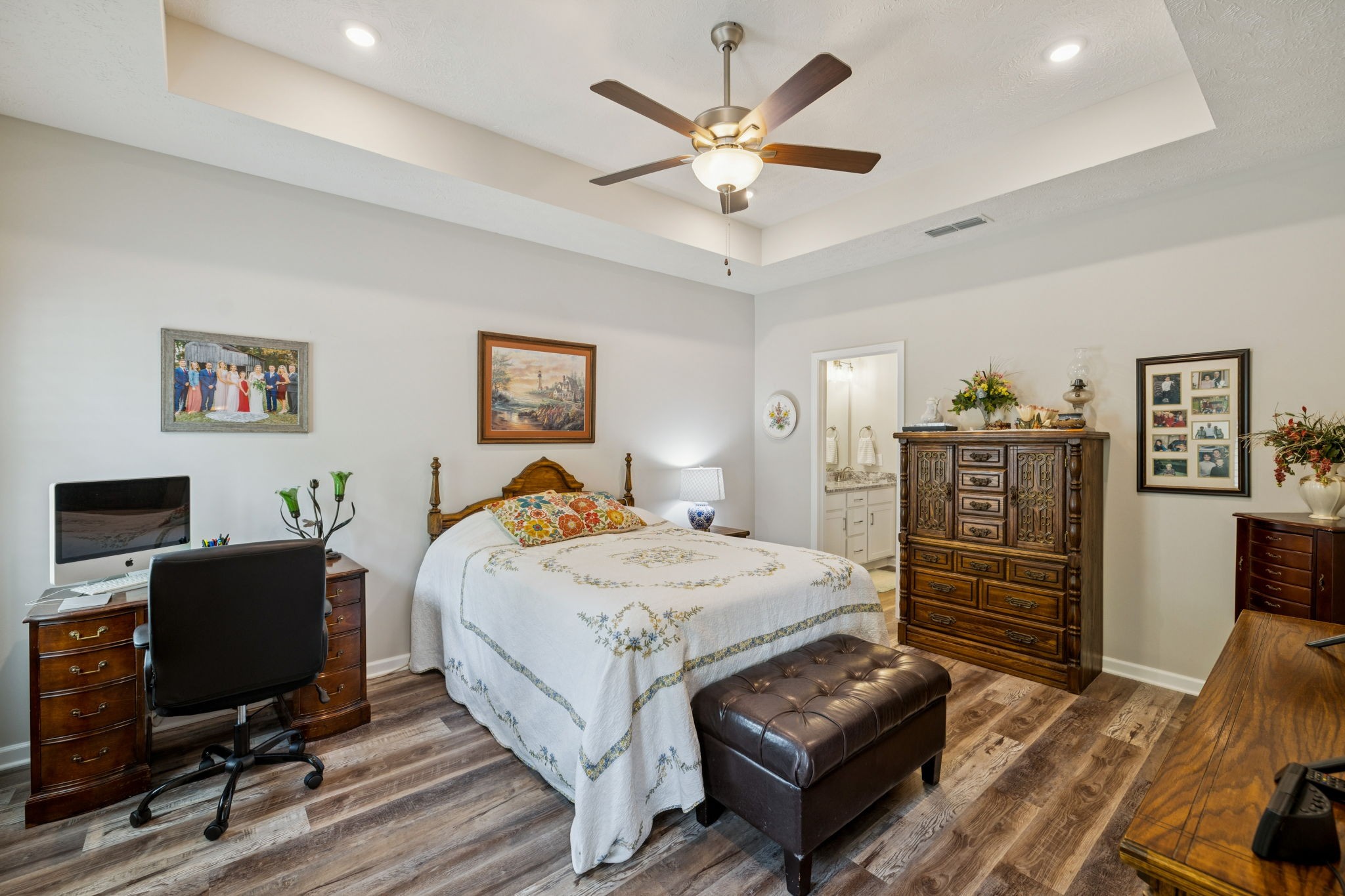 143 Creek Wood Road Manchester, TN 37355 - Photo 12 of 29 a bed room with a bed and a television