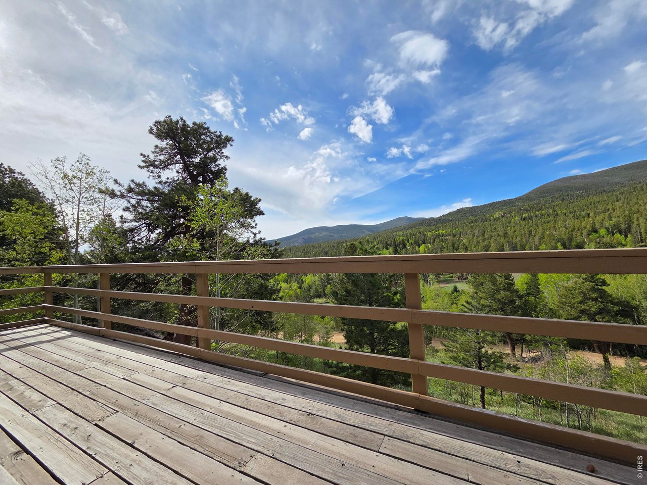 328 North Skinner Road Allenspark, CO 80510 - Photo 14 of 41 View from Deck