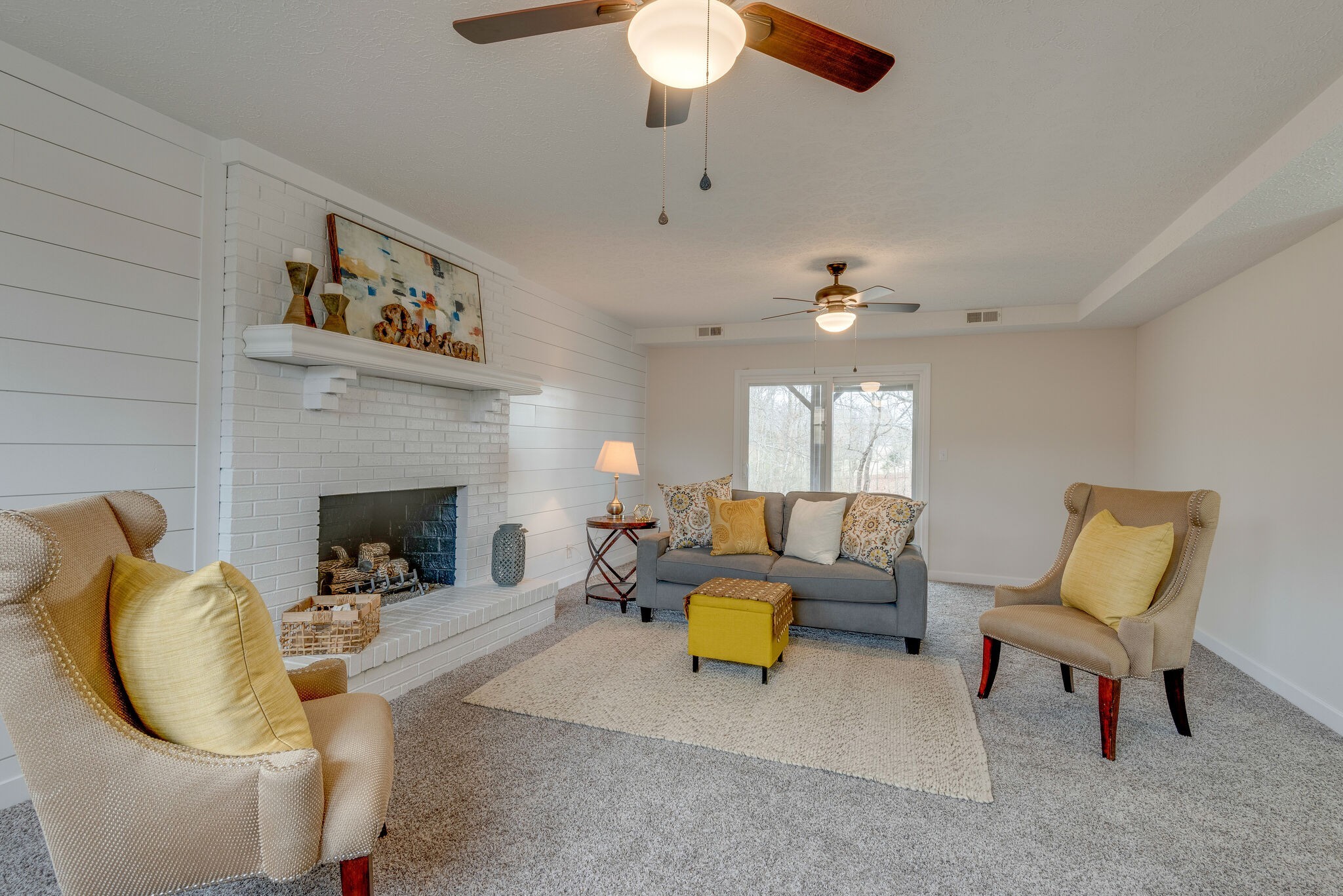 2016 Abiff Road Burns, TN 37029 - Photo 16 of 30 a living room with furniture and a fireplace