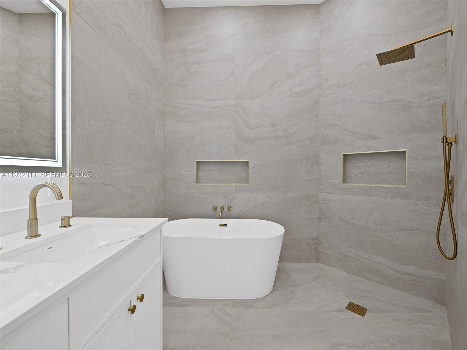 2014 Northwest 52nd Street Boca Raton, FL 33496 - Photo 9 of 26 a bathroom with a sink a toilet and shower