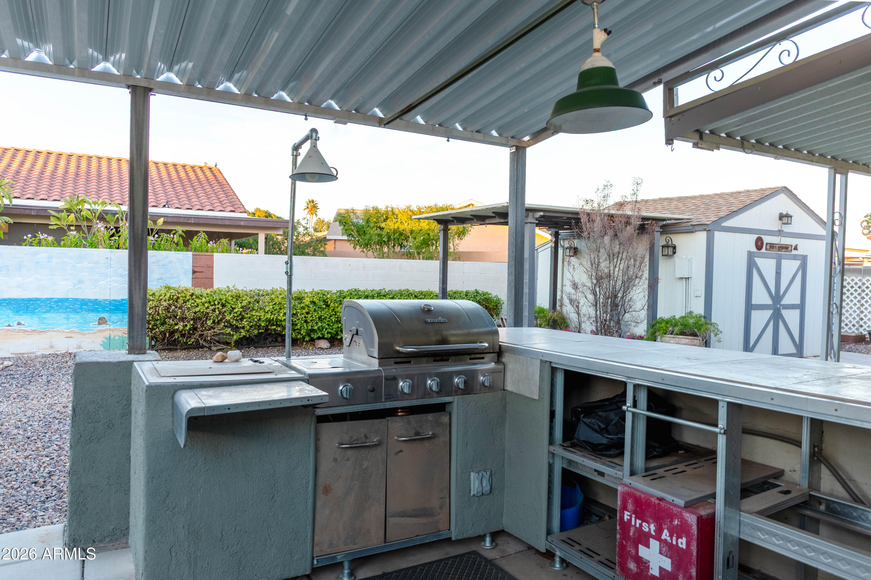 6544 East Dodge Street Mesa, AZ 85205 - Photo 20 of 22 a kitchen view with a table and chairs