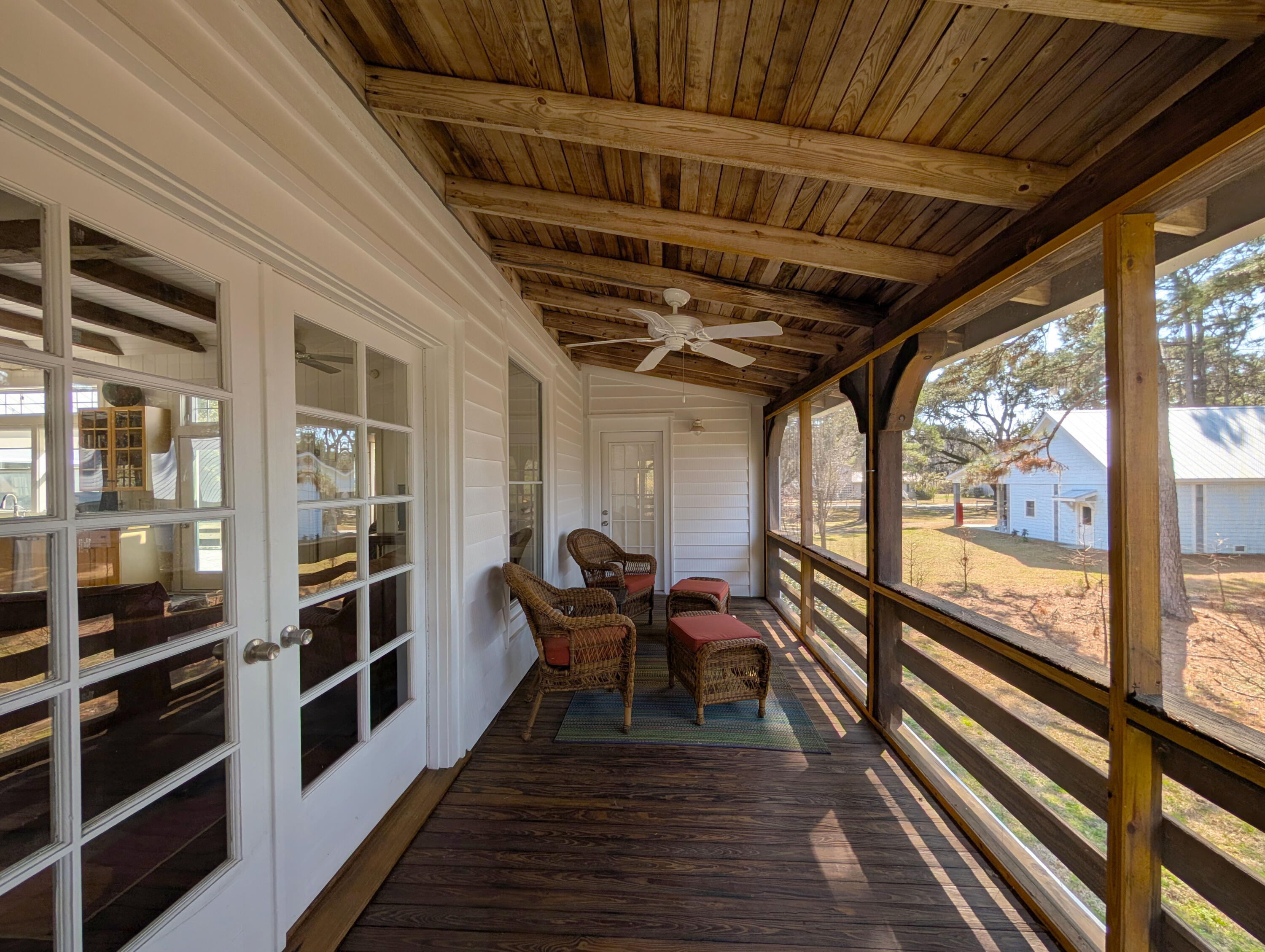123 Cassena Street McClellanville, SC 29458 - Photo 10 of 37 8-Right-Screened-Porch