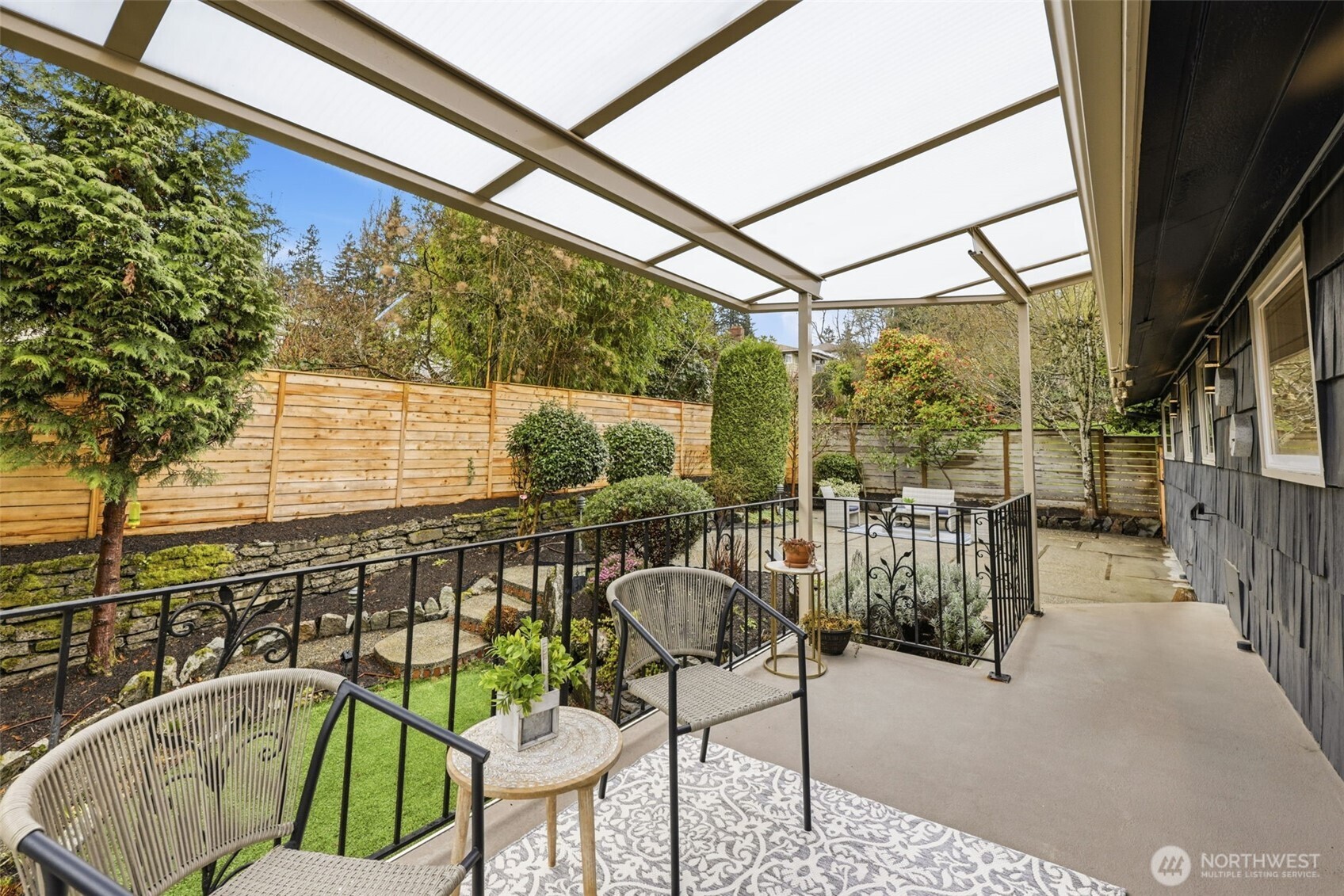 3601 Northeast 100th Street Seattle, WA 98115 - Photo 35 of 37 a view of balcony with a potted plant