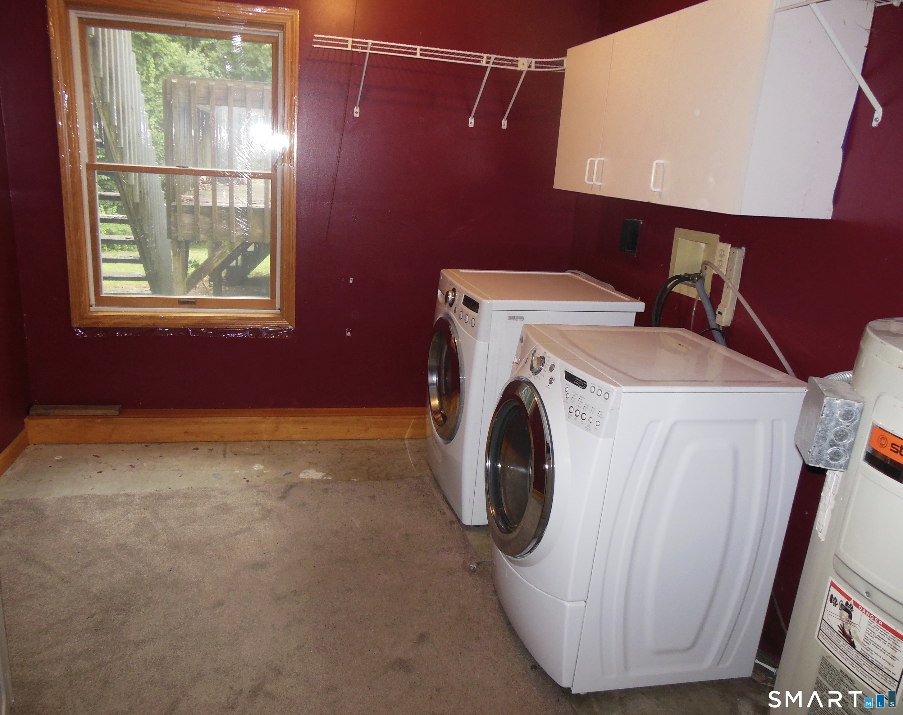 63 Midland Road Coventry, CT 06238 - Photo 26 of 37 LOWER LEVEL LAUNDRY ROOM