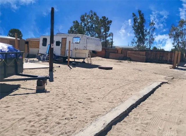 a view of outdoor space with seating space