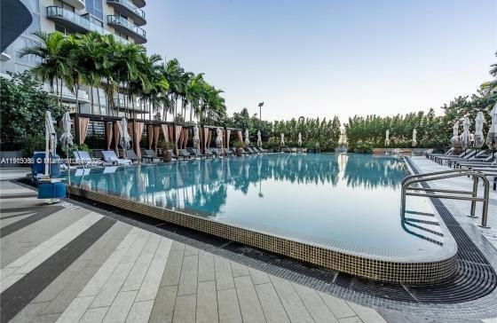 121 Northeast 34th Street, Unit 2811 Miami, FL 33137 - Photo 20 of 35 a view of a lake with sitting area and a lake view