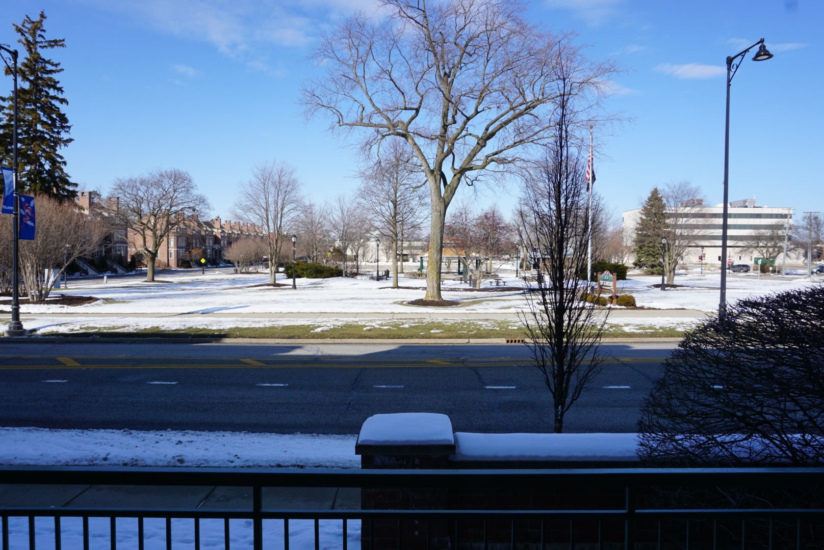 133 West Palatine Road, Unit 103A Palatine, IL 60067 - Photo 13 of 16 a view of outdoor space with garden in the background