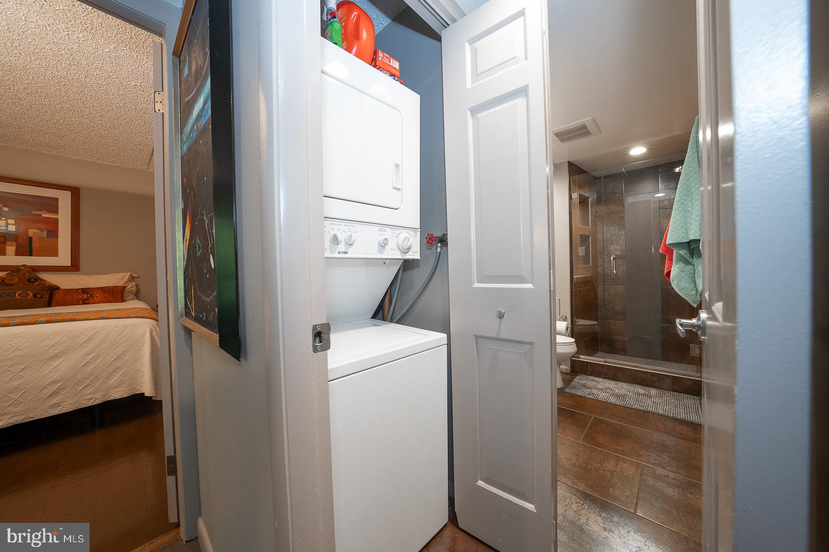 19 Rock Hill Road, Unit 1F Bala Cynwyd, PA 19004 - Photo 18 of 35 a room with a washer and dryer