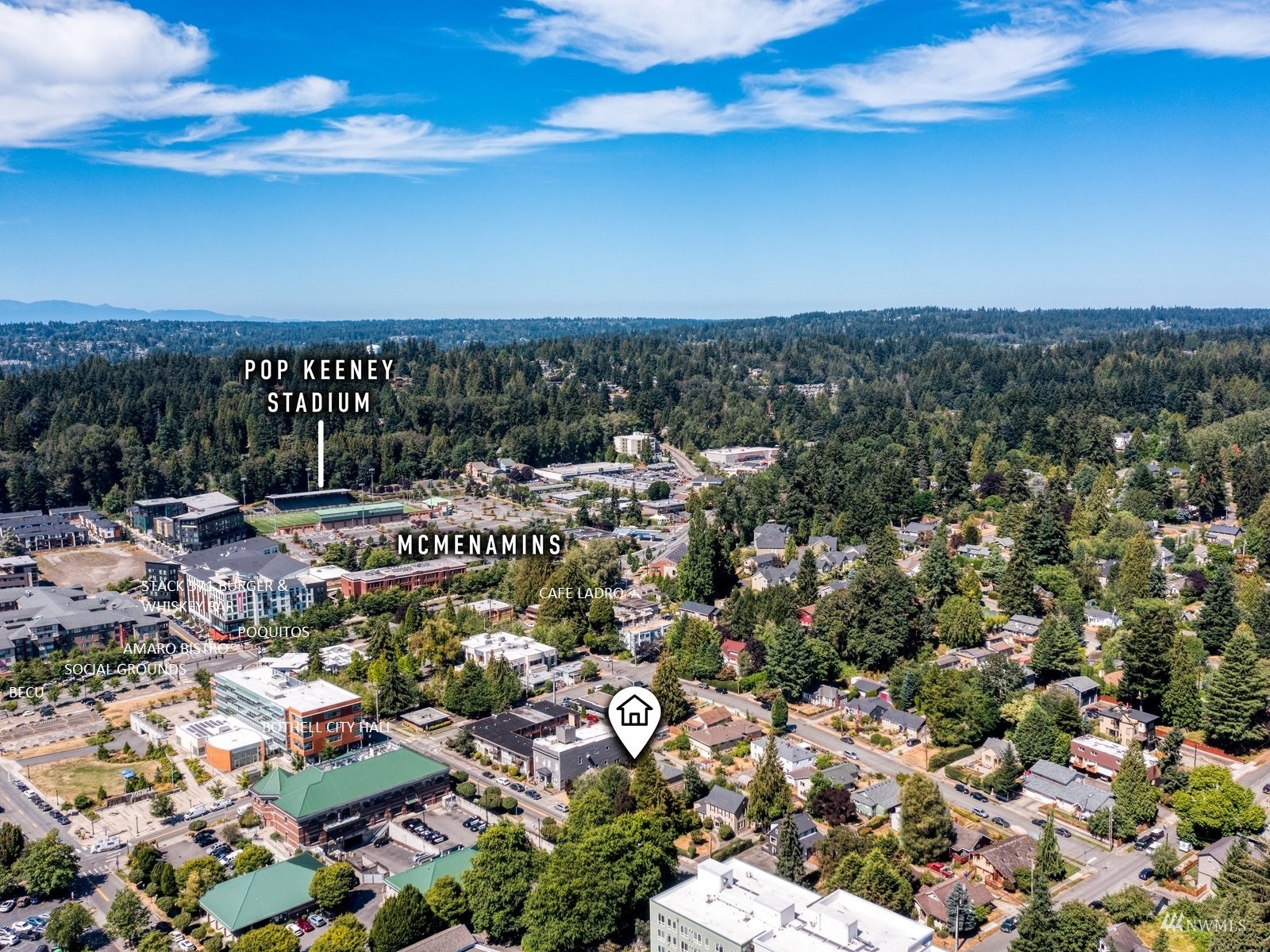 10120 Northeast 185th Street Bothell, WA 98011 - Photo 11 of 20 a view of a city