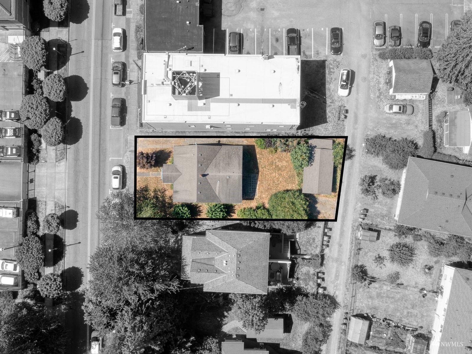 10120 Northeast 185th Street Bothell, WA 98011 - Photo 3 of 20 an aerial view of residential houses with outdoor space