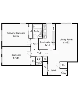 $265,000 | 1234 Midland Avenue, Unit 5F, Bronxville, NY 10708