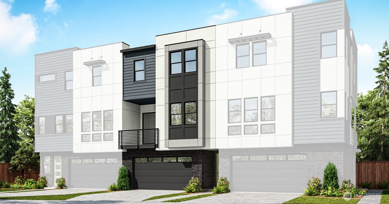 a building view with a outdoor space