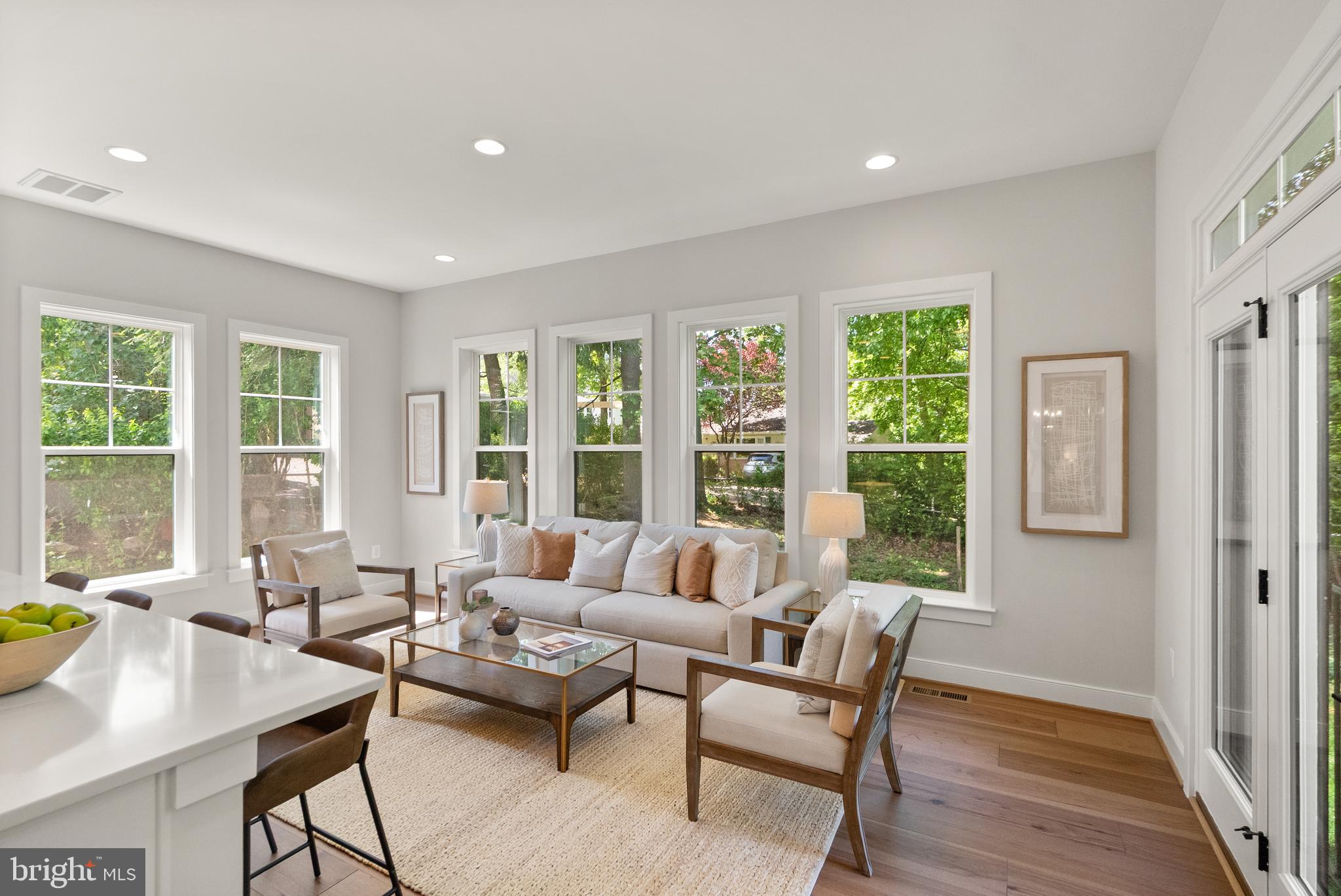 7232 Andrus Road Bethesda, MD 20817 - Photo 11 of 36 Bright and airy morning room.
