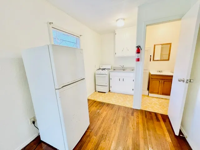 a close up view of racks on the wall