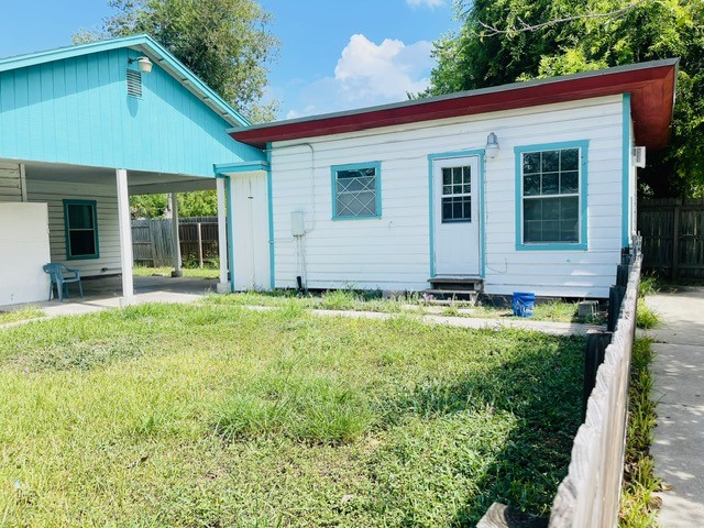 4518 Nicholson Street Corpus Christi, TX 78415 - Photo 5 of 32 a view of a house with pool and garden