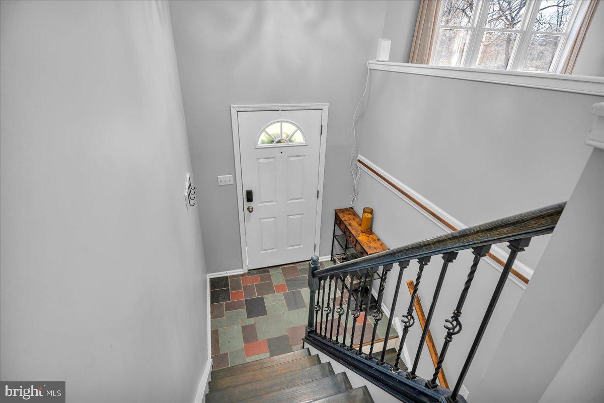 97 3 Bridge Road Shamong, NJ 08088 - Photo 4 of 45 a view of staircase with railing and white walls