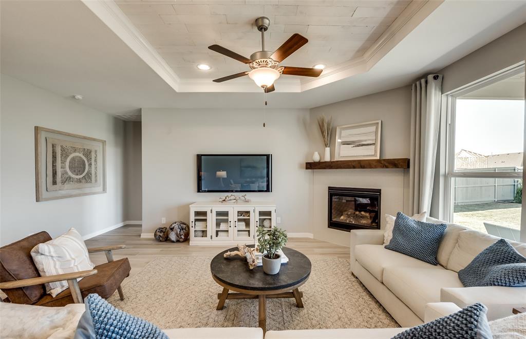 449 Avian Way Godley, TX 76044 - Photo 7 of 20 *Model Representation - Open concept throughout main living areas