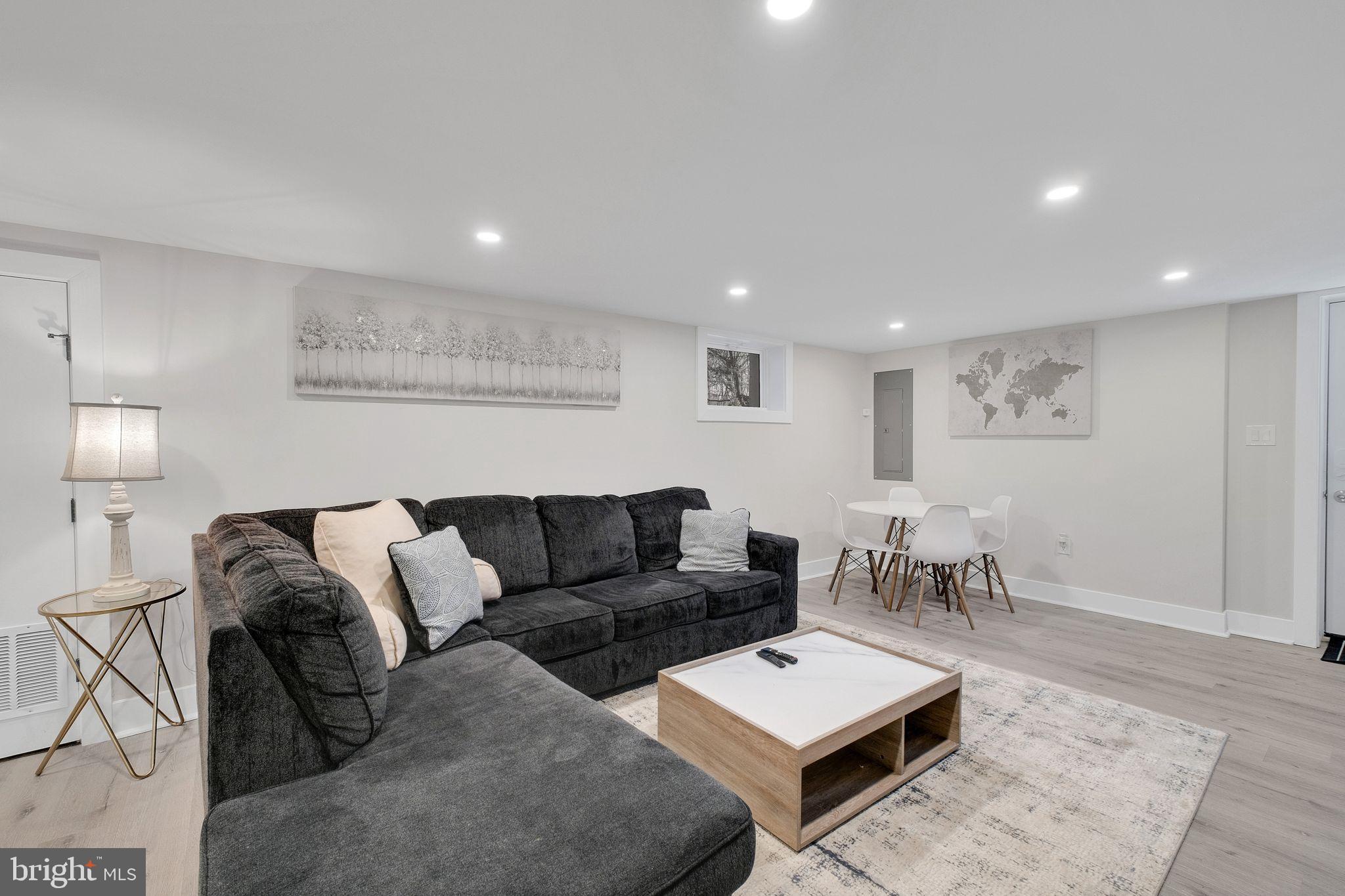 3811 Suitland Road Southeast Washington, DC 20020 - Photo 44 of 47 Lower level living space with inviting ambiance.