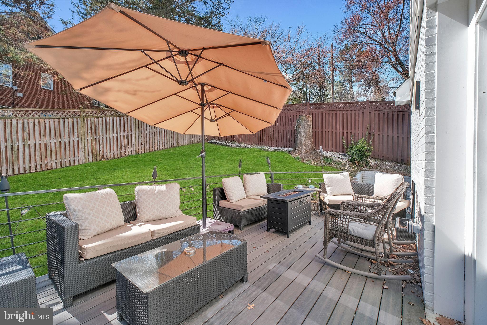 3811 Suitland Road Southeast Washington, DC 20020 - Photo 7 of 47 Patio retreat great for entertaining.