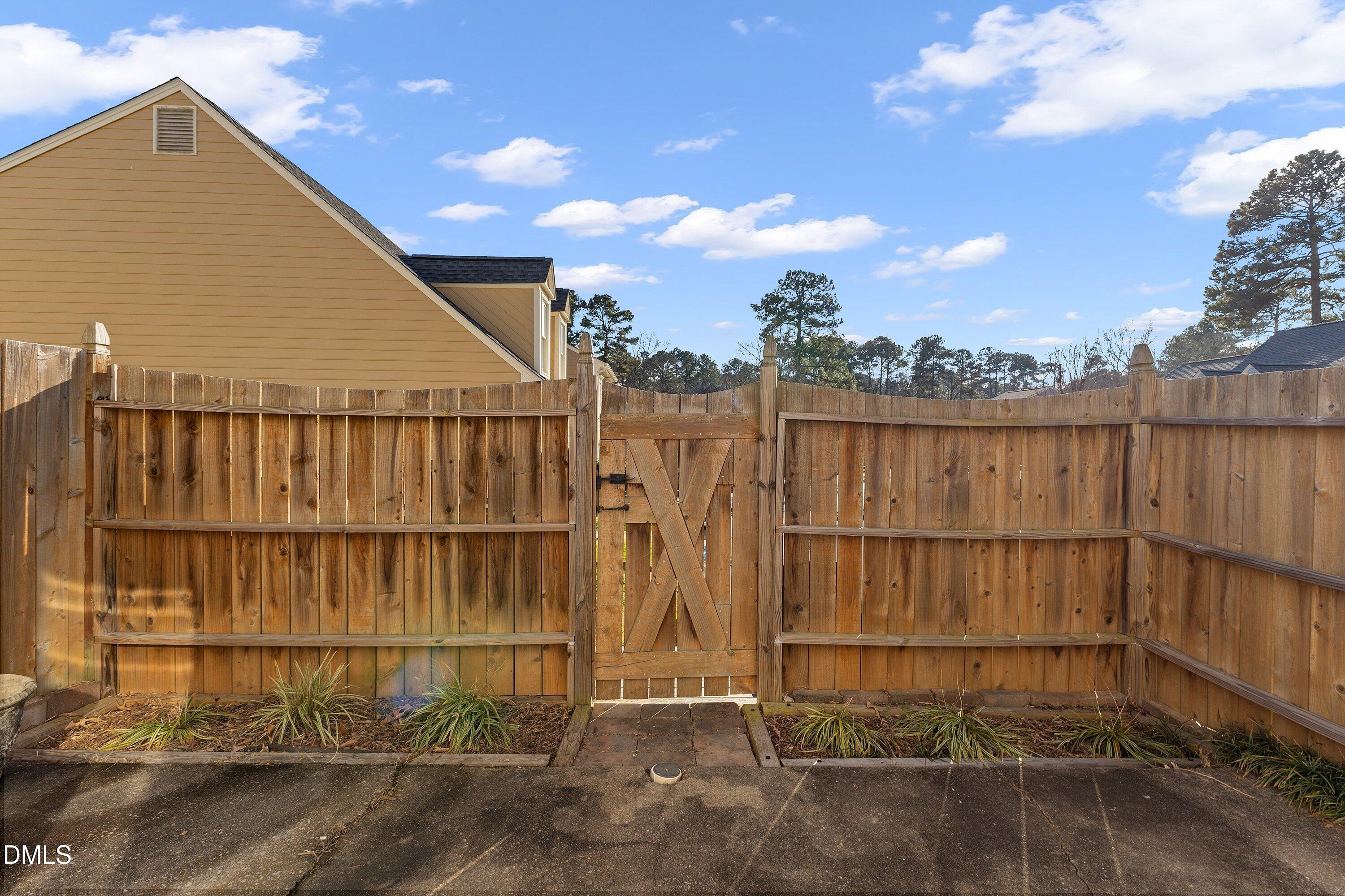 1900 Township Circle Raleigh, NC 27609 - Photo 18 of 19 a view of a backyard