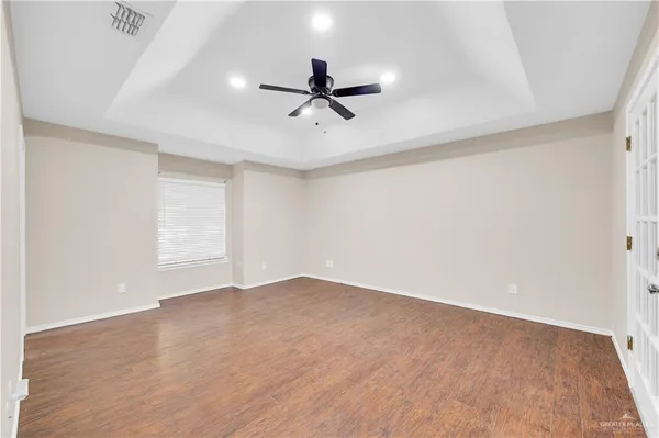 wooden floor in an empty room