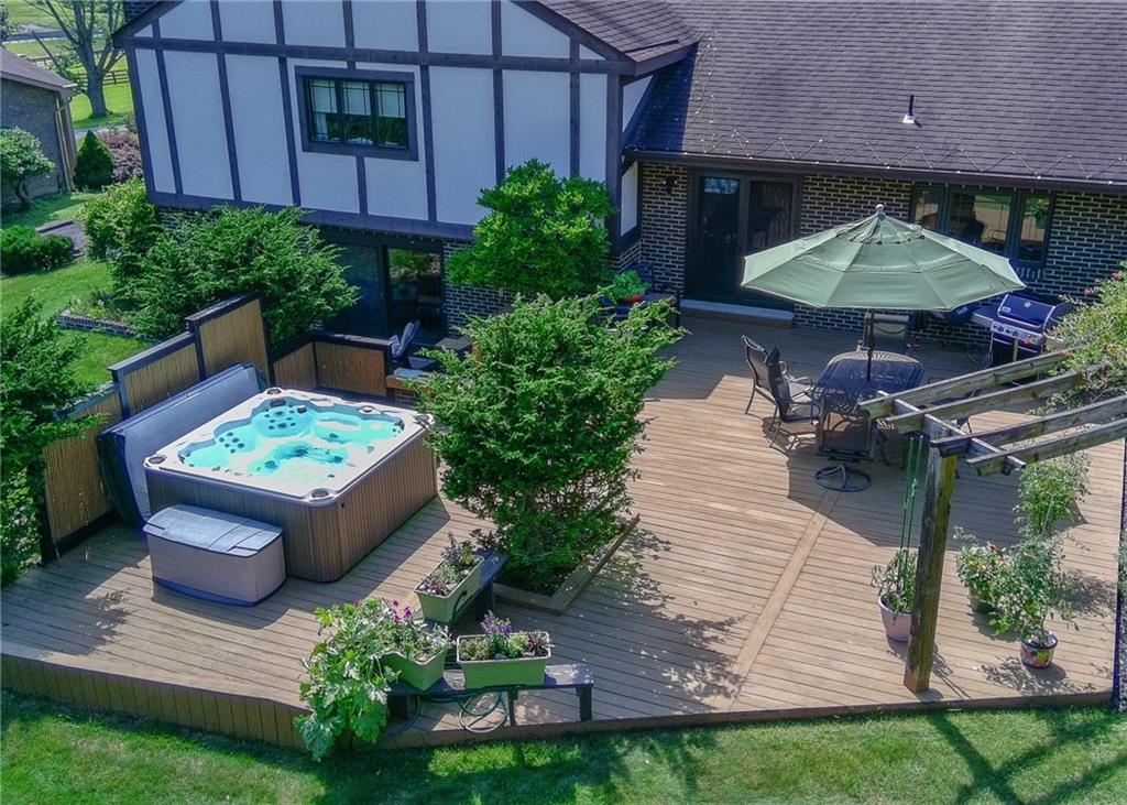 620 Timberline Lane New Stanton, PA 15672 - Photo 26 of 37 a front view of a house with garden