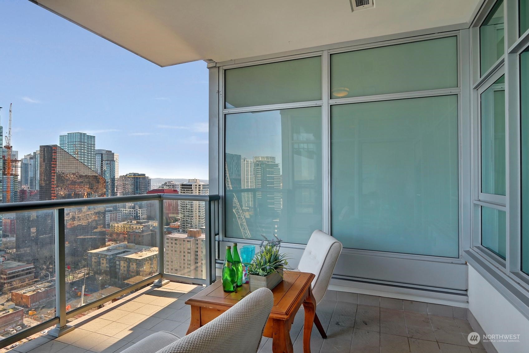 583 Battery Street, Unit 2708N Seattle, WA 98121 - Photo 10 of 30 a view of balcony with patio