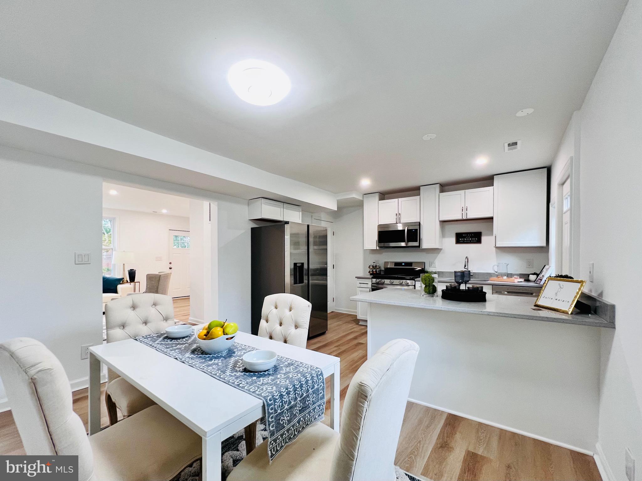 438 Orange Street Southeast Washington, DC 20032 - Photo 7 of 31 Combination kitchen - dining room