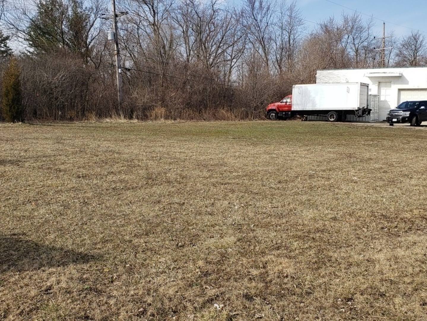 a view of a green field