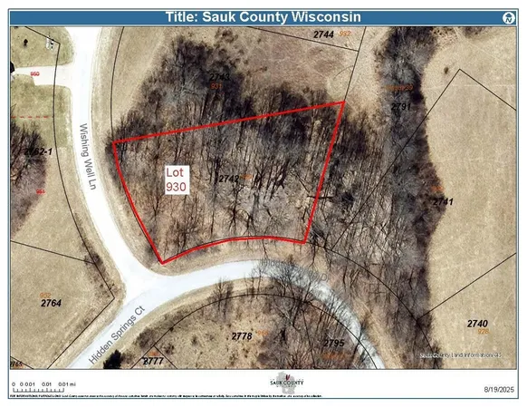 $11,000 | Lot 930 Wishing Well, La Valle, WI 53941
