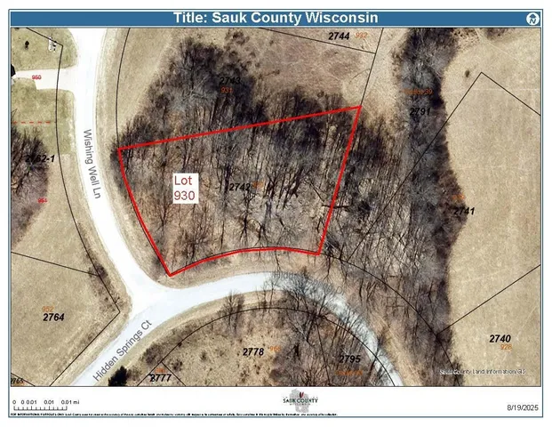 $11,000 | Lot 930 Wishing Well, La Valle, WI 53941