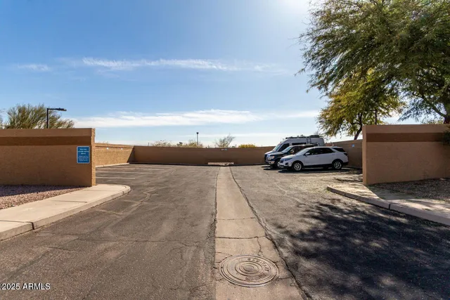 a view of a tennis court