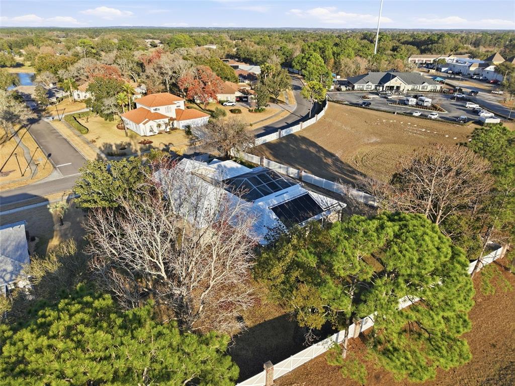 4495 Secretariat Run Spring Hill, FL 34609 - Photo 7 of 43 an aerial view of residential houses with outdoor space