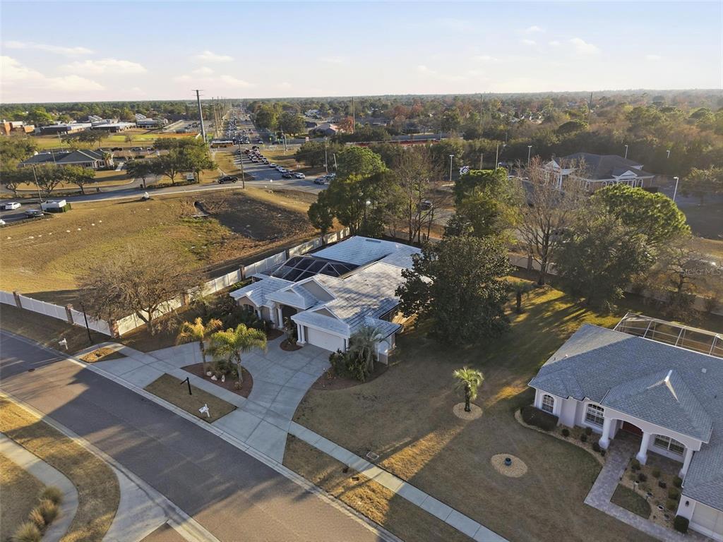 4495 Secretariat Run Spring Hill, FL 34609 - Photo 9 of 43 an aerial view of residential houses with outdoor space