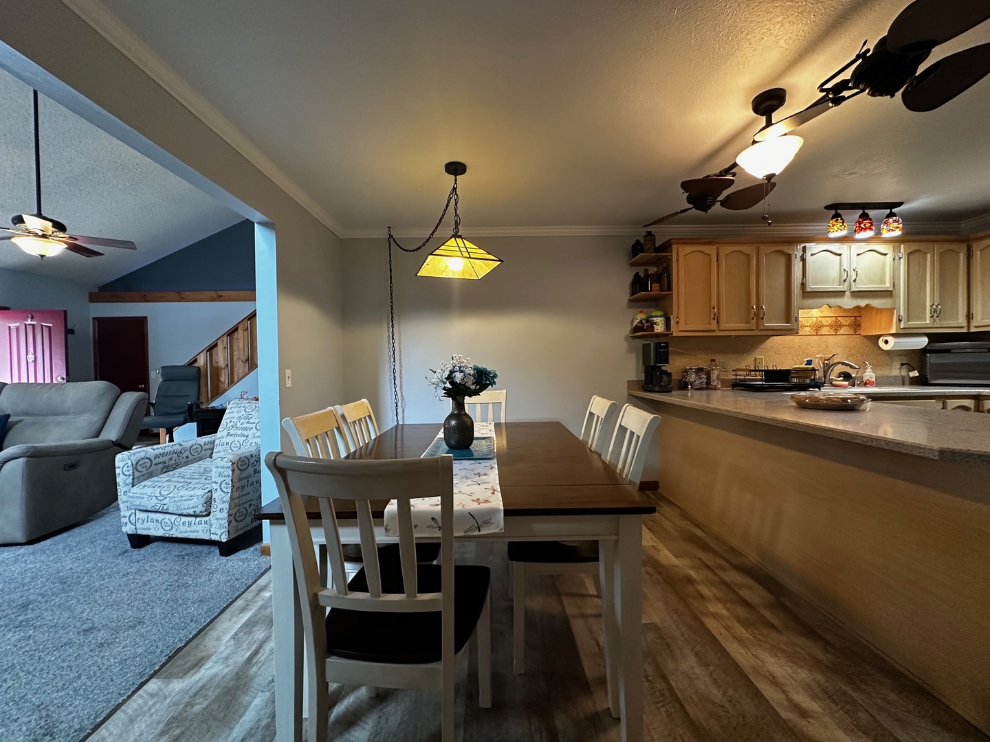 4100 416 North Clinton, IL 61727 - Photo 8 of 33 a view of a dining room with furniture