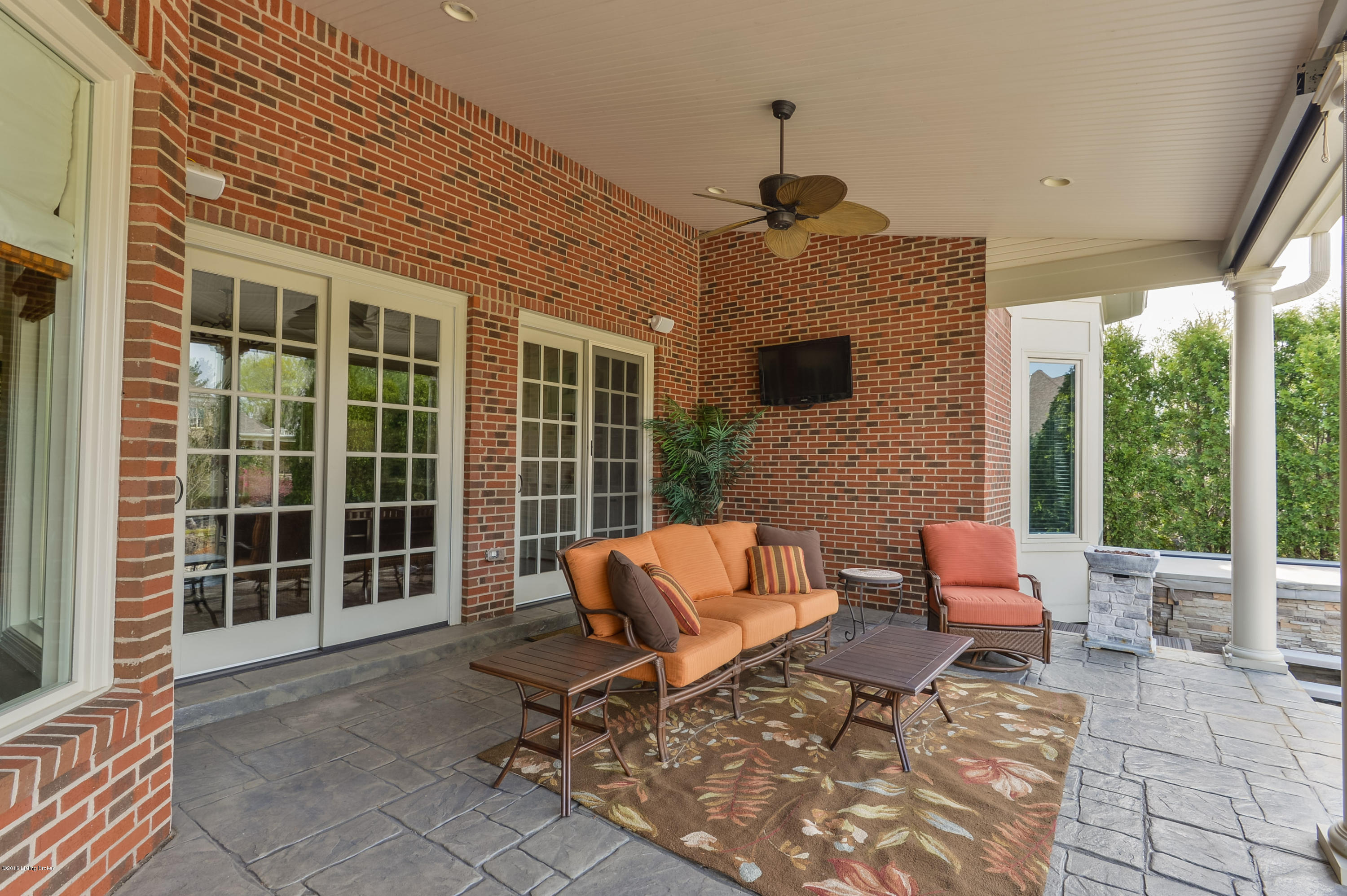 5408 Farm Ridge Lane Prospect, KY 40059 - Photo 31 of 62 Relax on covered porch overlooking pool