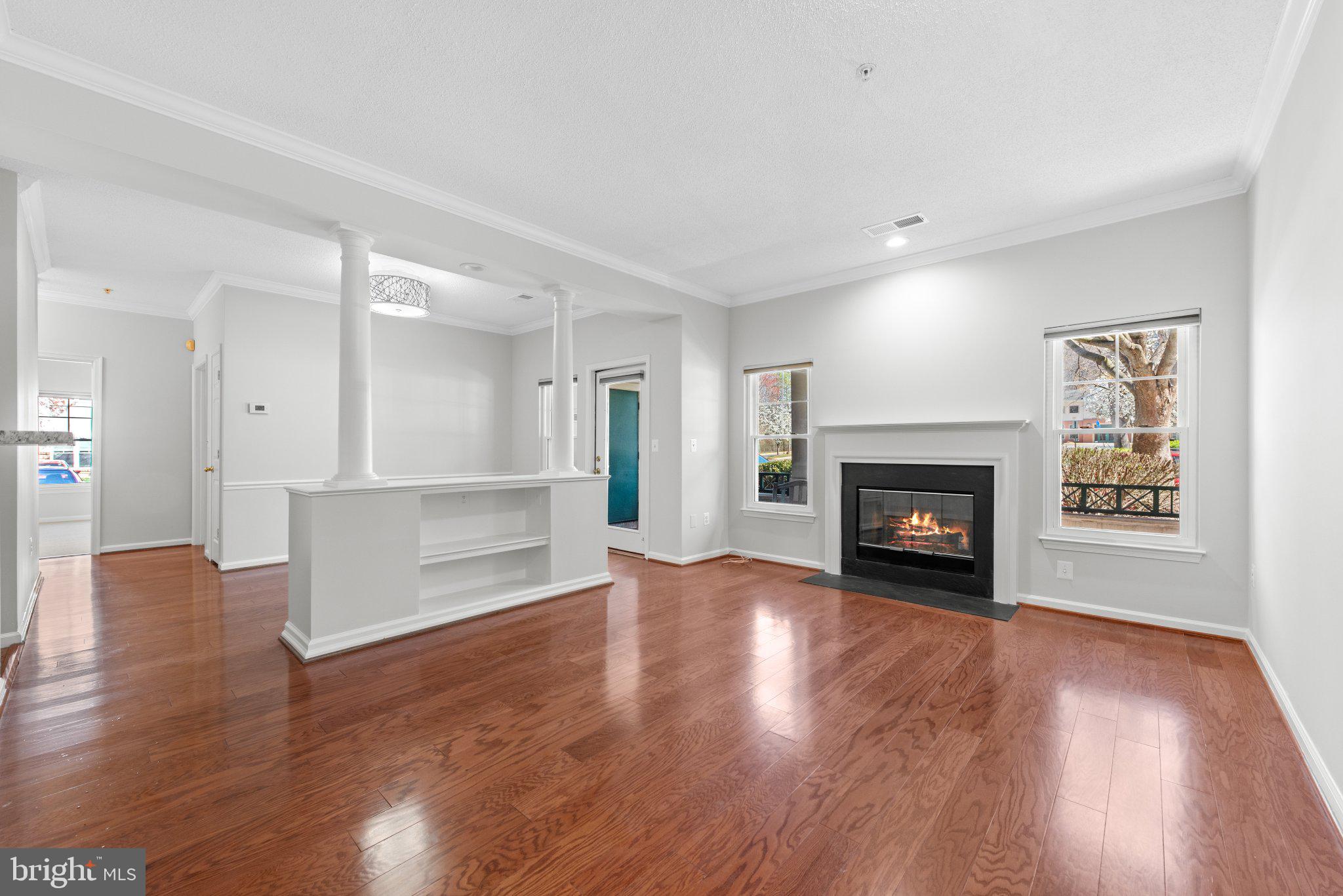 12001 Taliesin Place, Unit 12 Reston, VA 20190 - Photo 3 of 20 View of Living Room from Entrance