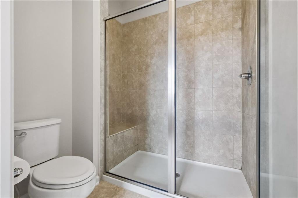 3000 Mahican Circle Mars, PA 16046 - Photo 31 of 39 a bathroom with a shower and a toilet