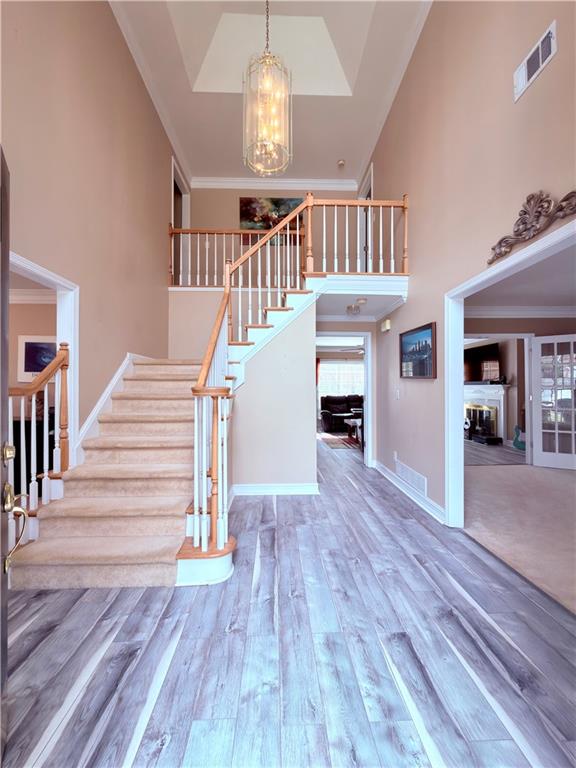 3830 Peachbluff Court Duluth, GA 30097 - Photo 3 of 39 a view of entryway and hall with wooden floor