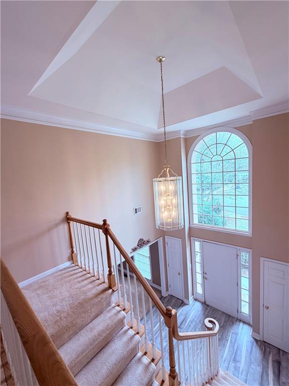 3830 Peachbluff Court Duluth, GA 30097 - Photo 4 of 39 a view of entryway with a window and wooden floor