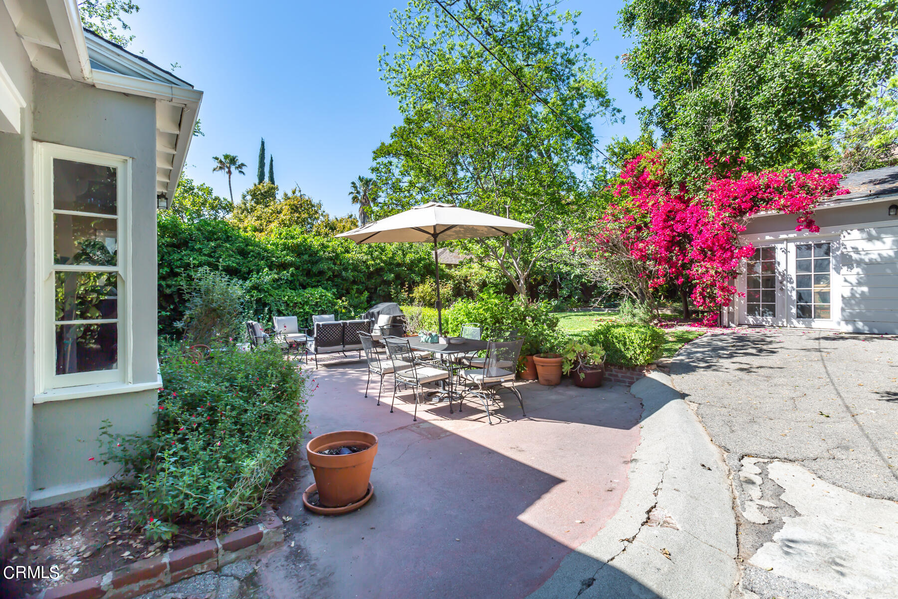 781 Morada Place Altadena, CA 91001 - Photo 33 of 41 a garden view with a seating space