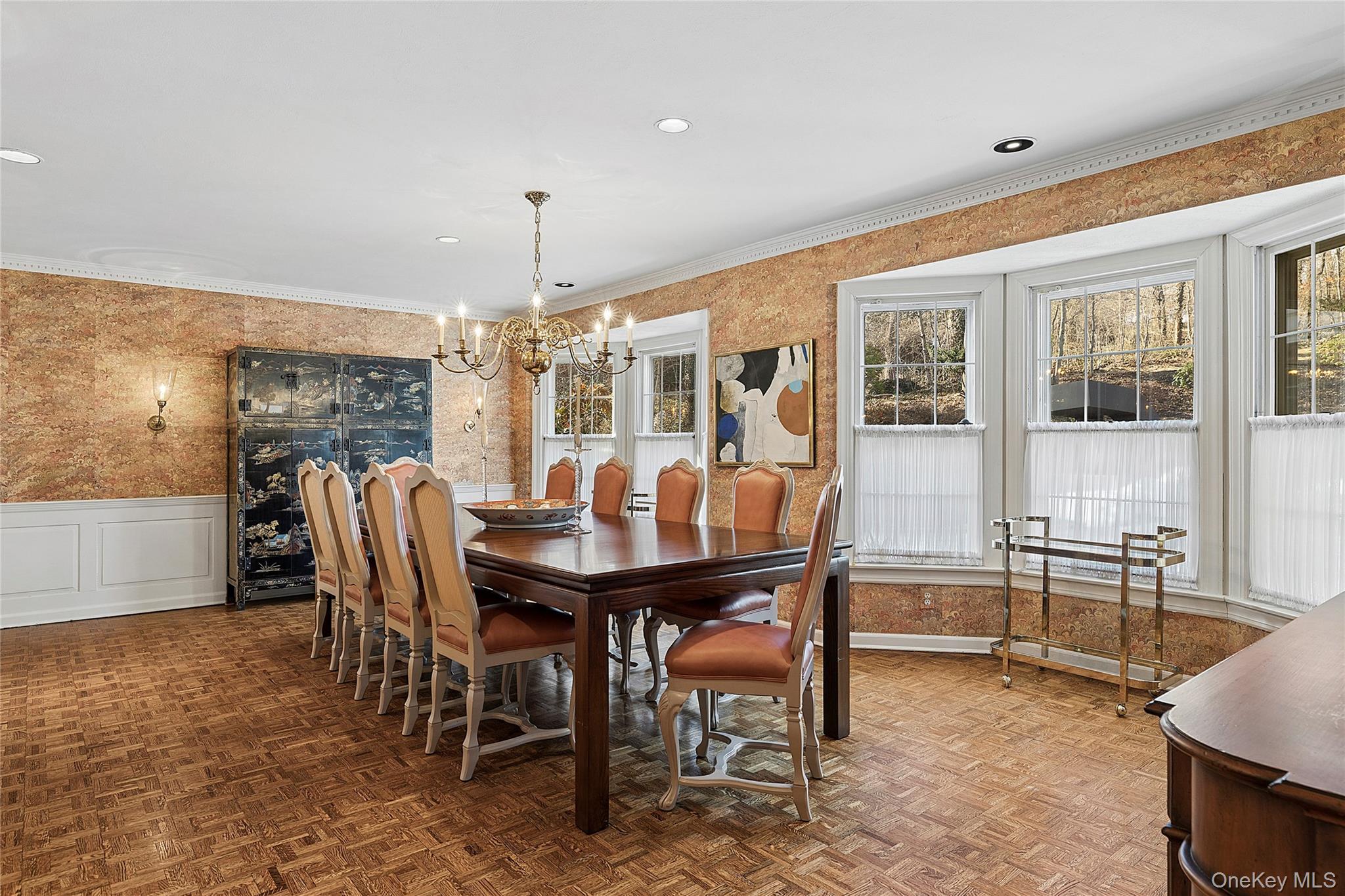 45 SE Road Sands Point, NY 11050 - Photo 9 of 36 a view of a dining room with furniture window and outside view