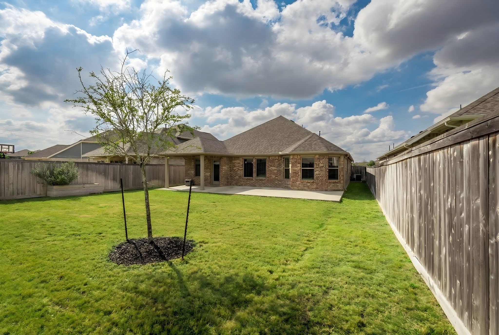 14914 Big Bend Ranch Drive Cypress, TX 77433 - Photo 40 of 49 a view of a house with backyard