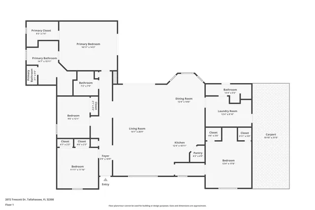 $599,000 | 2072 Trescott Drive, Tallahassee, FL 32308