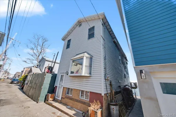 a view of a house with a balcony