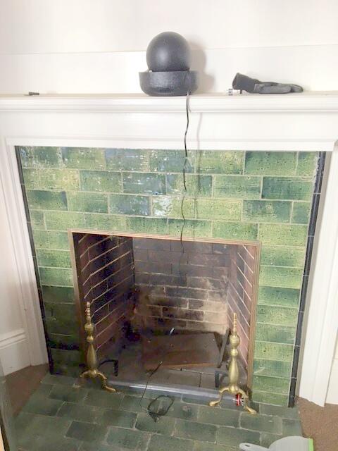 2 Elm Street Waterville, ME 04901 - Photo 9 of 29 Office fireplace