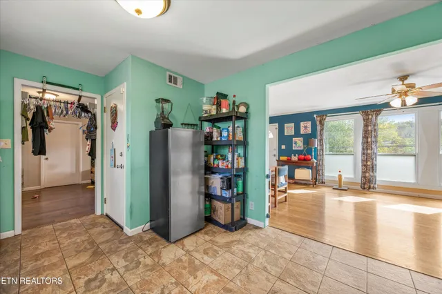 a view of a storage & utility room