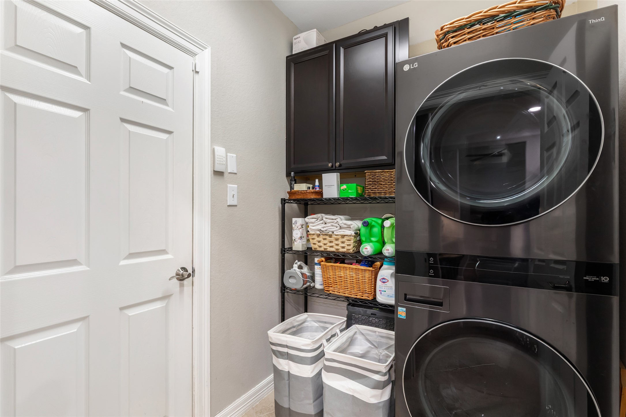 6202 Circle Back Road Baytown, TX 77523 - Photo 38 of 50 Sellers have cabinets and can reform this space back to a side by side washer and dryer