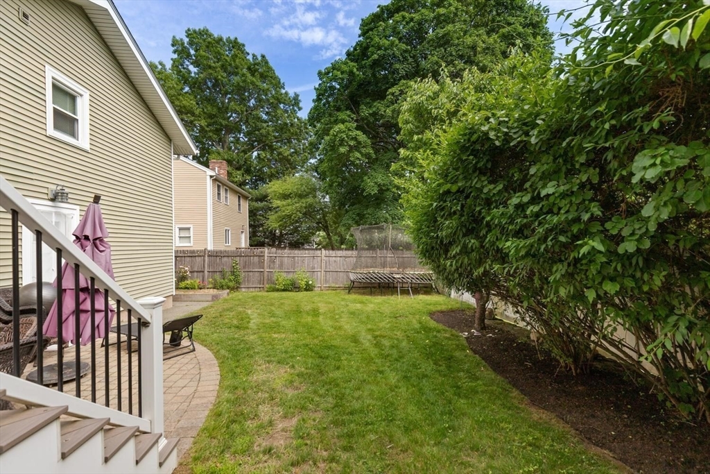 155 Adams Avenue Newton, MA 02465 - Photo 35 of 37 a view of house with backyard and trees