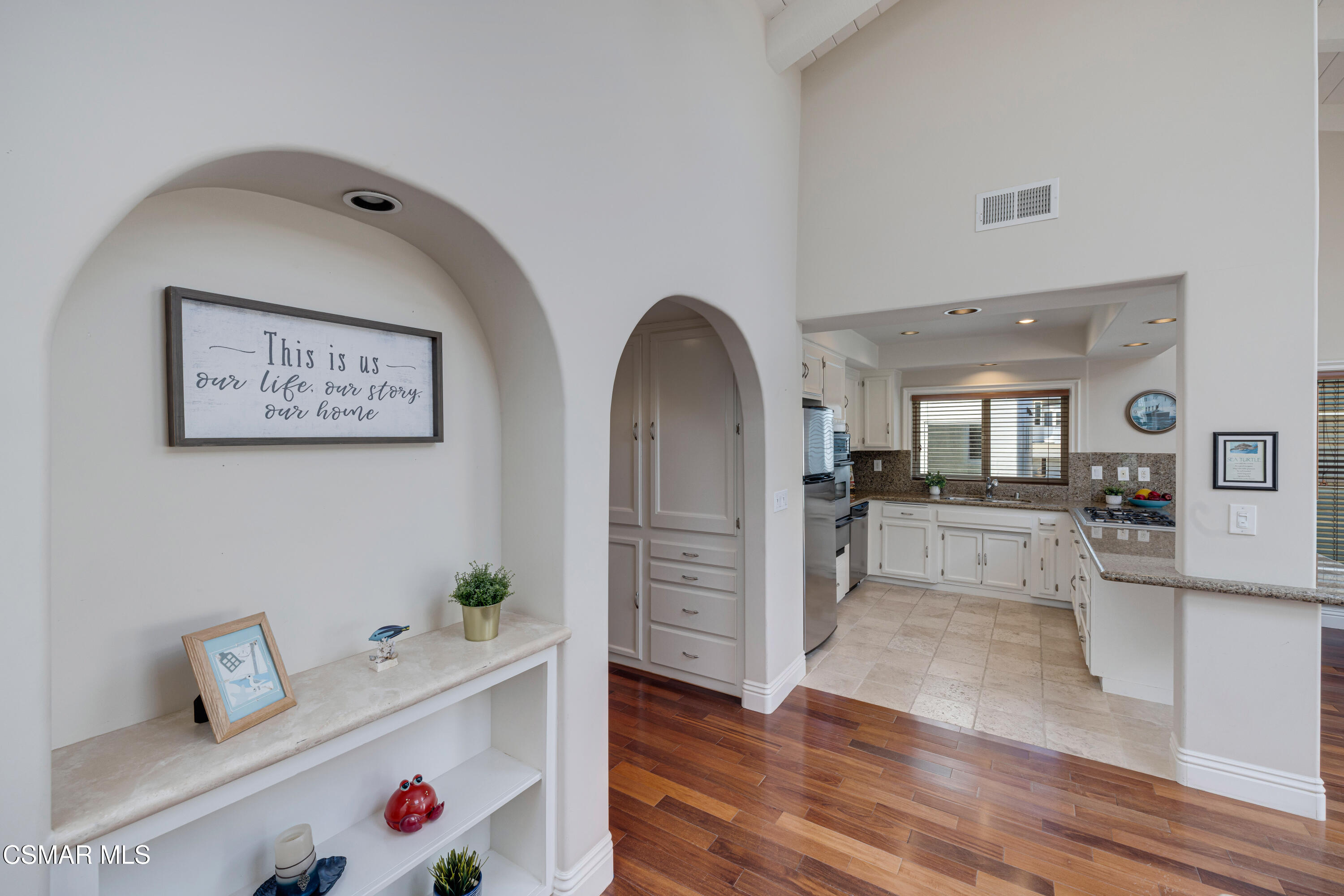 108 Pasadena Avenue Oxnard, CA 93035 - Photo 7 of 29 a view of kitchen with furniture and wooden floor